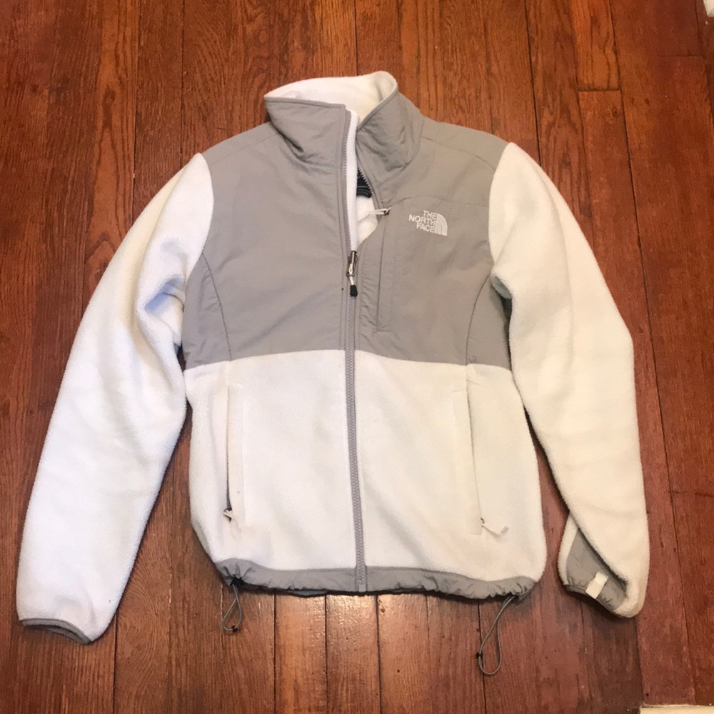 White North Face jacket
